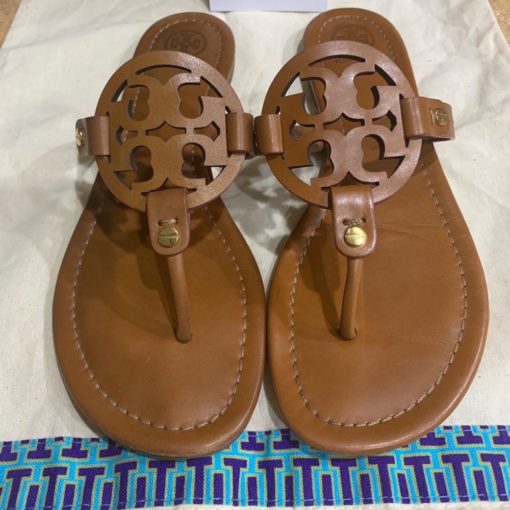 Tory Burch Vintage Vachetta Miller Sandals